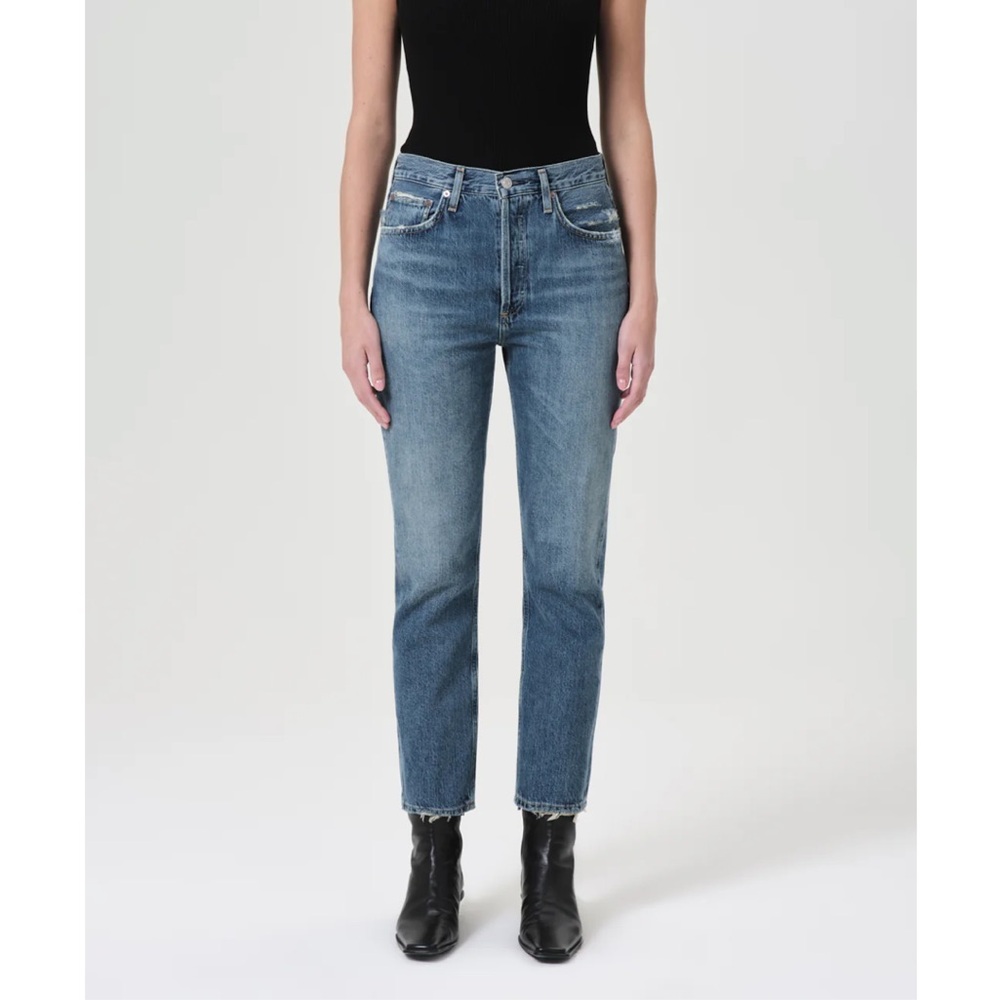 Agolde - Riley high rise straight crop
Size 26
Worn twice